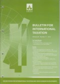Bulletin for International Taxation Vol. 69 No. 11 - 2015