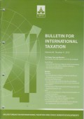 Bulletin for International Taxation Vol. 69 No. 9 - 2015