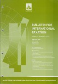 Bulletin for International Taxation Vol. 67 No. 9 - 2013