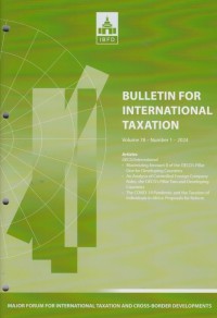 Bulletin for International Taxation Vol. 78 No. 1 - 2024