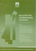 Bulletin for International Taxation Vol. 71 No. 2 - 2017