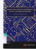 Design and Conduct of Research in Tax, Law and Accounting