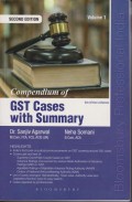 Compendium of GST Cases with Summary (Second edition, 2 volumes)