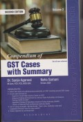 Compendium of GST Cases with Summary (Second edition, 2 volumes)