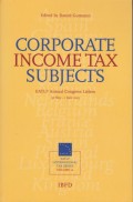 Corporate Income Tax Subjects