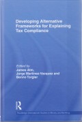 Developing Alternative Frameworks for Explaining Tax Compliance