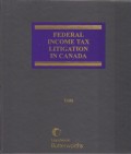 Federal Income Tax Litigation in Canada - Volume 2
