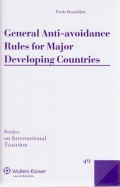 General Anti-avoidance Rules for Major Developing Countries