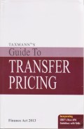 Guide to Transfer Pricing - Finance Act 2013