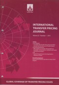 International Transfer Pricing Journal Vol. 22 No. 1 - 2015