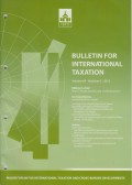 Bulletin for International Taxation Vol. 69 No. 2 - 2015