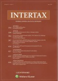 Intertax: Volume 51, Issue 5, May 2023