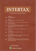 Intertax: Volume 51, Issue 5, May 2023