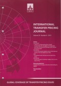 International Transfer Pricing Journal Vol. 20 No. 6 - 2013