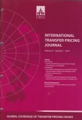 International Transfer Pricing Journal Vol. 21 No. 1 - 2014