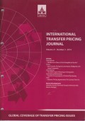 International Transfer Pricing Journal Vol. 21 No. 3 - 2014