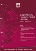 International Transfer Pricing Journal Vol. 23 No. 3 - 2016