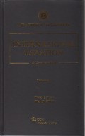 International Taxation A Compendium Volume II