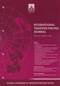 International Transfer Pricing Journal Vol. 23 No. 6 - 2016