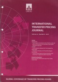International Transfer Pricing Journal Vol. 22 No. 6 - 2015