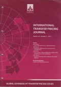 International Transfer Pricing Journal Vol. 22 No. 5 - 2015