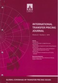 International Transfer Pricing Journal Vol. 25 No. 2 - 2018