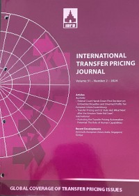 International Transfer Pricing Journal Vol. 31 No. 2 - 2024