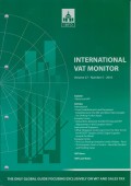 International VAT Monitor Vol. 27 No. 5 - 2016