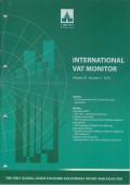 International VAT Monitor Vol. 29 No. 3 - 2018