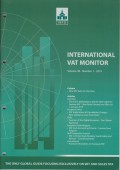 International VAT Monitor Vol. 30 No. 1 - 2019