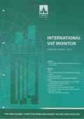 International VAT Monitor Vol. 30 No. 4 - 2019