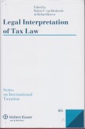 Legal Interpretation of Tax Law