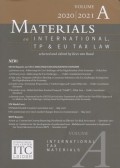 Materials on International, TP and EU Tax Law 2020-21 Volume A: International Tax Law