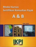 Modul Kursus Sertifikasi Konsultan Pajak A & B