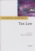 Philosophical Foundations of Tax Law (Philosophical Foundations of Law)
