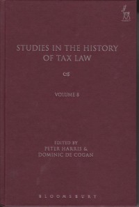 Studies in History of Tax Law Volume 8