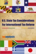 U.S. State Tax Considerations for International Tax Reform