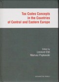 Tax Codes Concepts in the Countries of Central and Eastern Europe