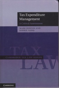 Tax Expenditure Management: A Critical Assessment