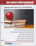Tax Notes International: Volume 66, Number 5, April 30, 2012