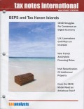 Tax Notes International: Volume 74, Number 7, May 19, 2014