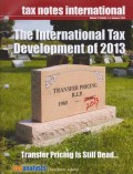 Tax Notes International: Volume 73, Number 1, January 6, 2014