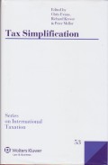 Tax Simplification