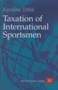 Taxation of International Sportsmen