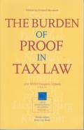 The Burden of Proof in Tax Law