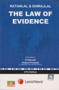 The Law of Evidence - 27th Edition