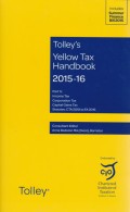 Tolley's Yellow Tax Handbook 2015-16 Part 1c