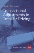 Transactional Adjustments in Transfer Pricing