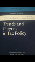 Trends and Players in Tax Policy