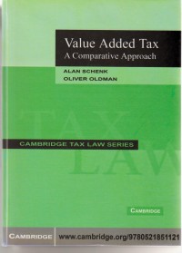 Value Added Tax: A Comparative Approach